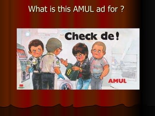 What is this AMUL ad for ? 