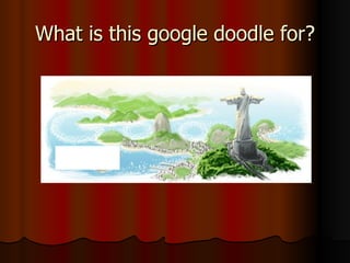 What is this google doodle for? 