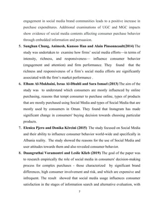A study of impact of social media on consumer behaviour | PDF