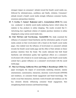 A study of impact of social media on consumer behaviour | PDF
