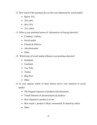 A study of impact of social media on consumer behaviour | PDF