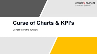 Do not believe the numbers
 