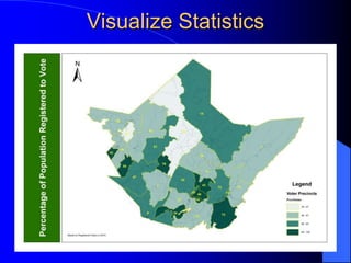 Benefits of “Intelligent” DataDifferent “sets” of data can be combined and viewed in the same context  for a visual impact