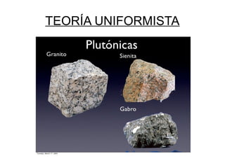TEORÍA UNIFORMISTA
 