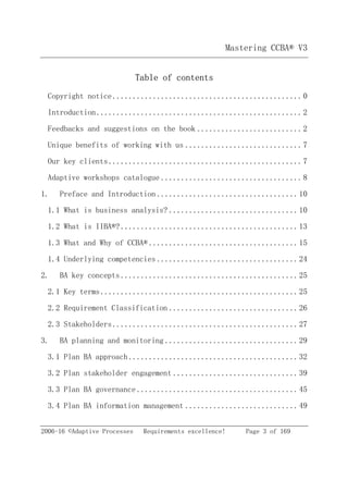 CCBA v3 Study Guide - Sample chapter | PDF