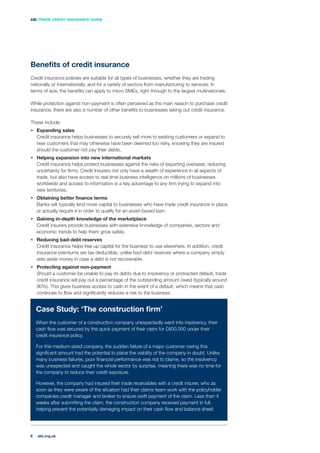 ABI Trade Credit Insurance Guide | PDF