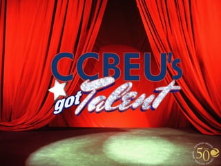 Ccbeu's got talent  2012    meeting