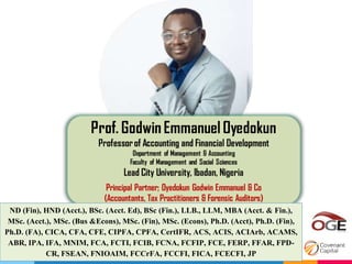 Finance and Cash Flow Management Prof Oyedokun.pptx