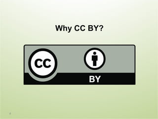 Why CC BY?




8
 