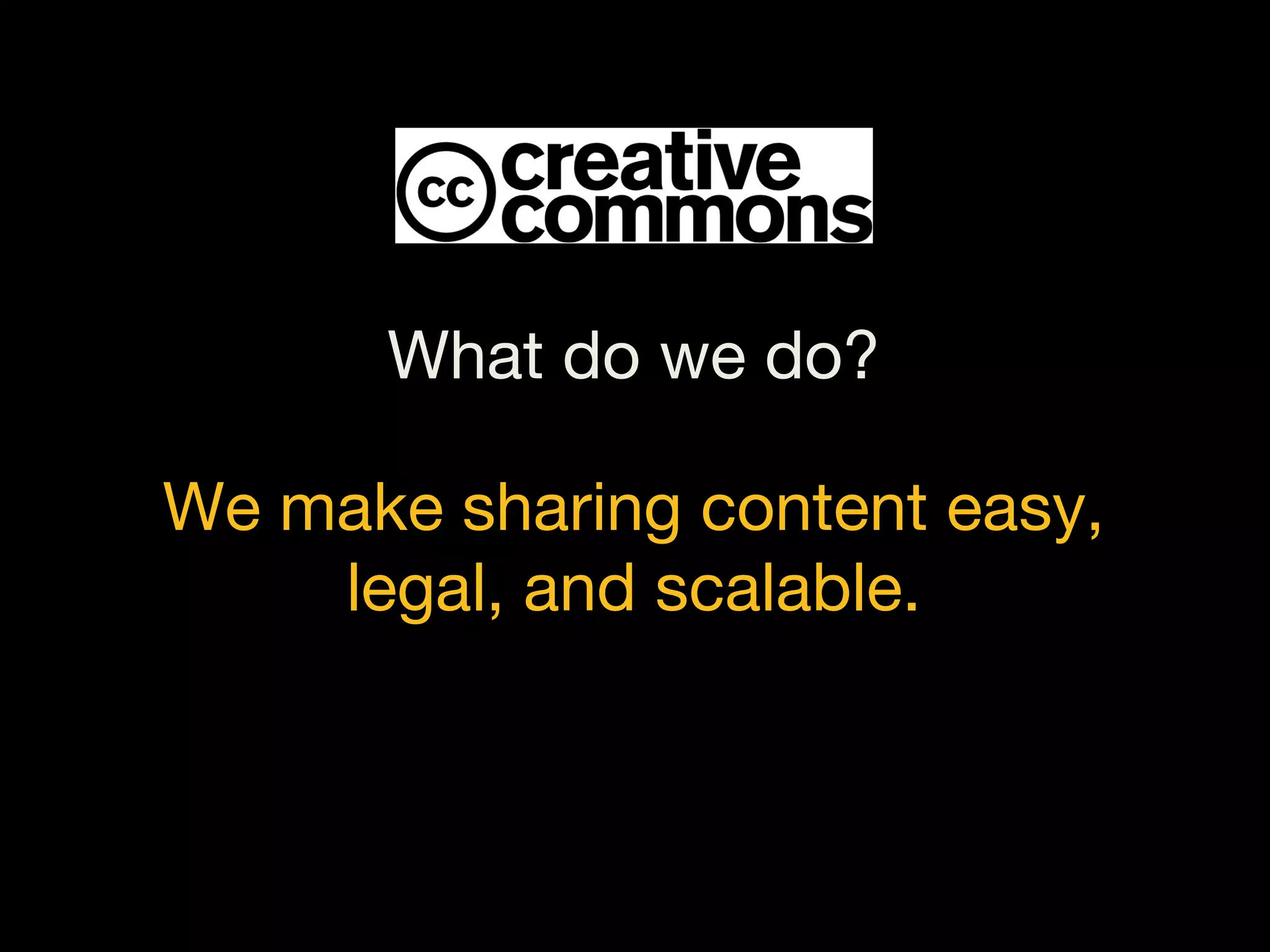 What do we do?
We make sharing content easy,
legal, and scalable.

 