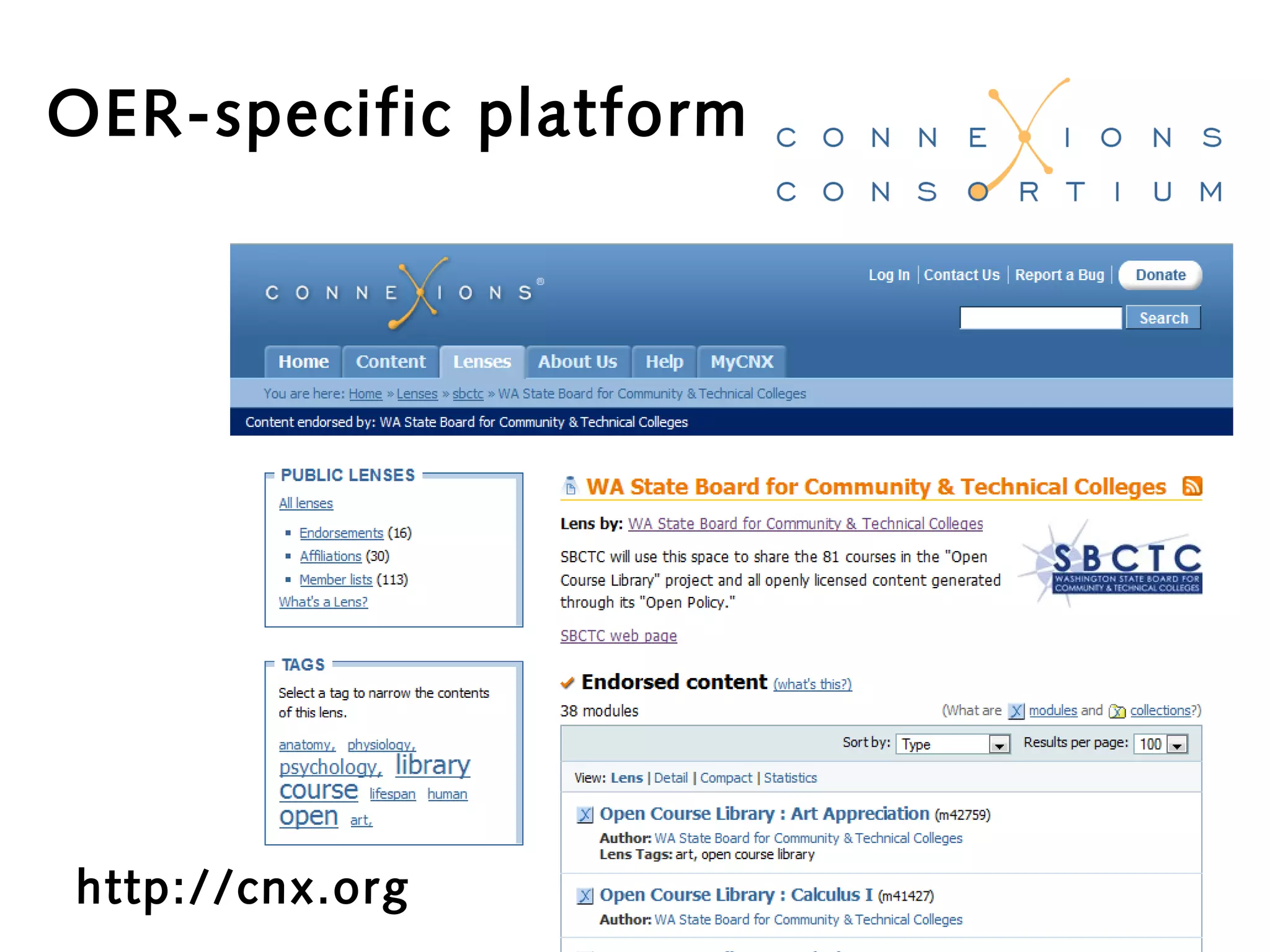OER-specific platform

http://cnx.org

 