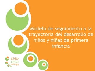 Modelo de seguimiento a la trayectoria del desarrollo de niños y niñas de primera infancia 