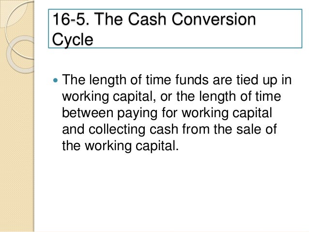 cash conversion cycle formula