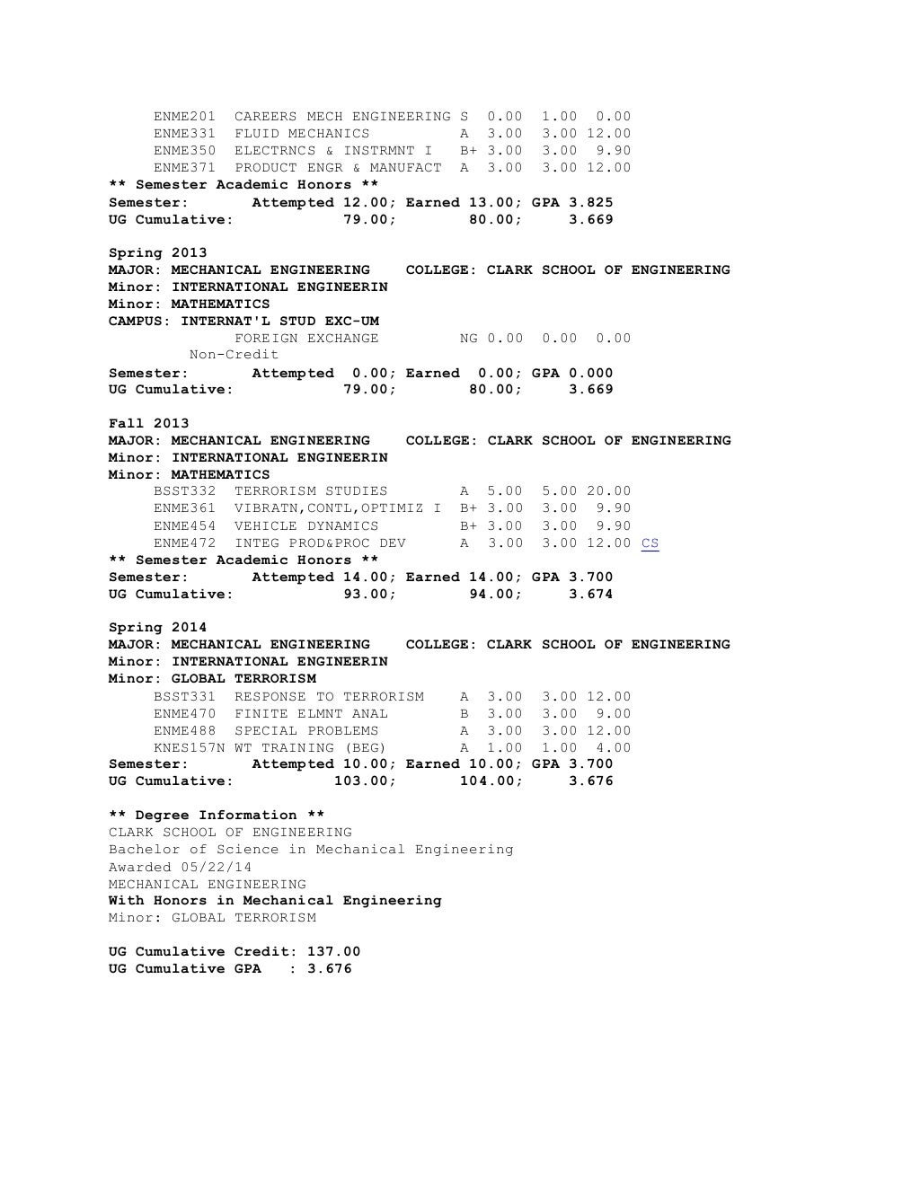 Final Maryland UNOFFICIAL TRANSCRIPT McNelly