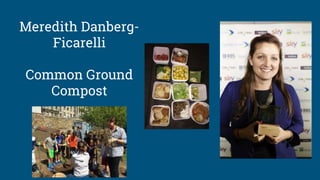 Meredith Danberg-
Ficarelli
Common Ground
Compost
 