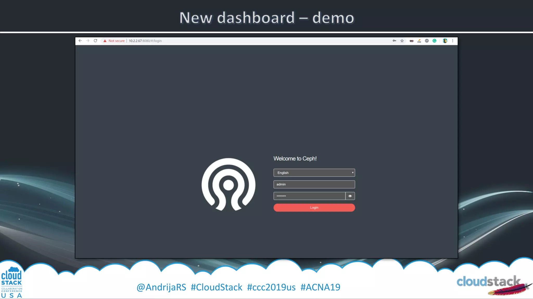 @AndrijaRS #CloudStack #ccc2019us #ACNA19
 