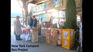 New York Compost
Box Project
 