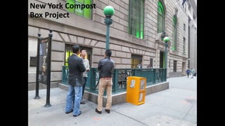 New York Compost
Box Project
 