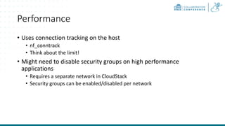 Security Group Cloudstack KVM Security Groups Under the Hood - Wido den Hollander - Your.Online | PDF