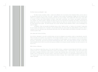 The Rose Season and Boabdil`s Sigh
The Rose Season conciliates Lehrer`s ardor for the Moorish arch, the intensity of the Andalucian Rose and the colors of
the Alhambra that gave rise to its name “red castle”. Alhambra is from an Arabic root signifying in Arabic, the red (Al Hamra) that
alludes to a cacophony of influences that co-existed at this time and space in history. In the middle of the 13th Century, Spain offers
an example in history when African Muslims (or Moors), large Jewish communities, and Christians lived together harmoniously,
and creatively, for several centuries. Arguably the bright red of the rose represents the friendship and positive communication of
people from an array of cultures living together in harmony. Whereas the yellow rose connotes dying love and thus dying harmony
for union between these people. The poem that gave rise to name: The Rose Season elaborates further a sense of belonging to an
epoch of elation.
In Boabdil`s Sigh, the Generalife (the Muslim Jennat al Arid, “Garden of Arid,” or “Garden of the Architect”) dating from
the 13th
Century are framed by the “mocárabe”. The Generalife gardens are said to depict the original Moorish character. There is
repetition of the rose motif plays now, domesticated within glass vases, like clipped hedges and formality of Generalife, and Lehrer`s
symetrical garden motif.
Self- portrait with almost everything
The self finds articulation in not only in material things but also the metaphors and narratives related to intersubjective social life.
Fields of memory and experience are created like a web through materiality. In Lehrer`s self, Fleur-de-lis an icon of purity leads to
student experiemtenation in art and life. Giving way to fascination of Persian patterns, this was arguably a period of existentialism
for Lehrer. Subsequently, part of The Fall of Icarus Peter Bruegel the Elder, 1558. Here Lehrer expresses visually, by being close
with Anna-Katrina how he felt her raw will to live-expressed similarly by the framed electronic heart-beat, but never reached as, she
did, the sun.
Birth of Venus & Baracole
There is an innocence about these pieces. The name The Birth of Venus, a painting by Sandro Boticelli 1485-1486 is not strictly
classical in form. It is a presentiment of Mannerism-a favored style throughout Lehrer`s work. In Baracole The water layered upon
one another is arguably self-reflexive. In that, wisdom of survival, takes water-like pliancy and anonymity. That the waters are from
Venitian canals in both Baracole and Venus permits a peek into the history of Venice as an international trading port for art in the
15th
Century, where it was a time of great occidental and oriental exchange. This is indeed intristic to Lehrer`s conceptual and
artistic maturation.
 