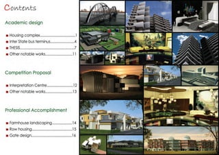 Architecture & Design Portfolio_Deepratick