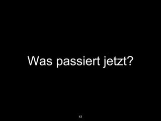 Verbündete
• EDRi Mitglieder Netzwerk
• BEUC und EBU
• StartUps for net neutrality, Netﬂix, VON, Open
Forum Europe, Kapper.net, Greenhost und
Austrian StartUp Association
42
 