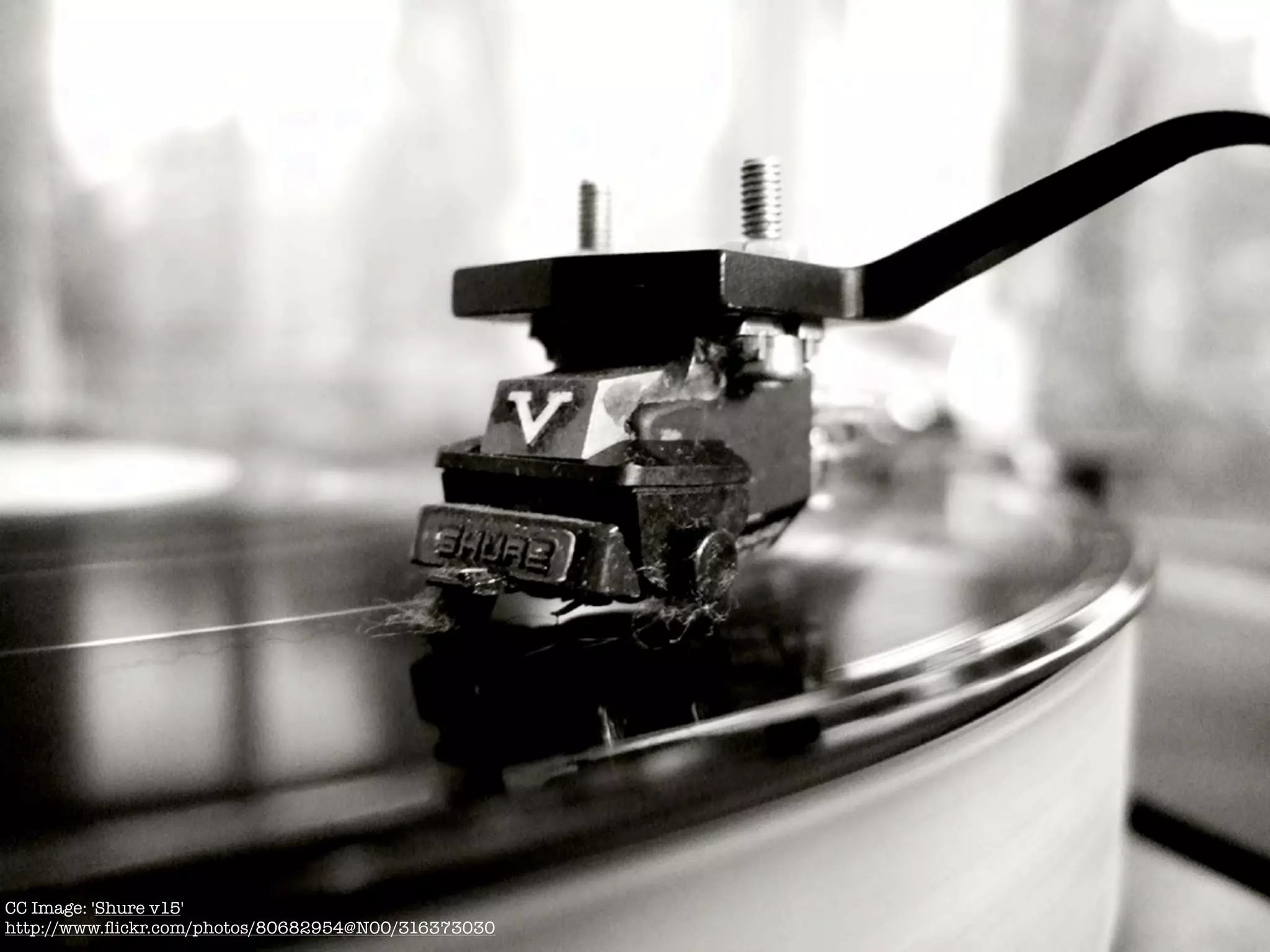 CC Image: 'Shure v15'
http://www.ﬂickr.com/photos/80682954@N00/316373030
 