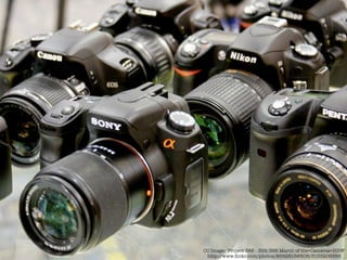 CC Image: 'Project 366 - 358/366 March of the+Cameras+HBW'
 http://www.ﬂickr.com/photos/8692813@N06/3133209356
 