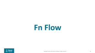 Copyright © 2019, Oracle and/or its affiliates. All rights reserved. | 32
Fn Flow
 