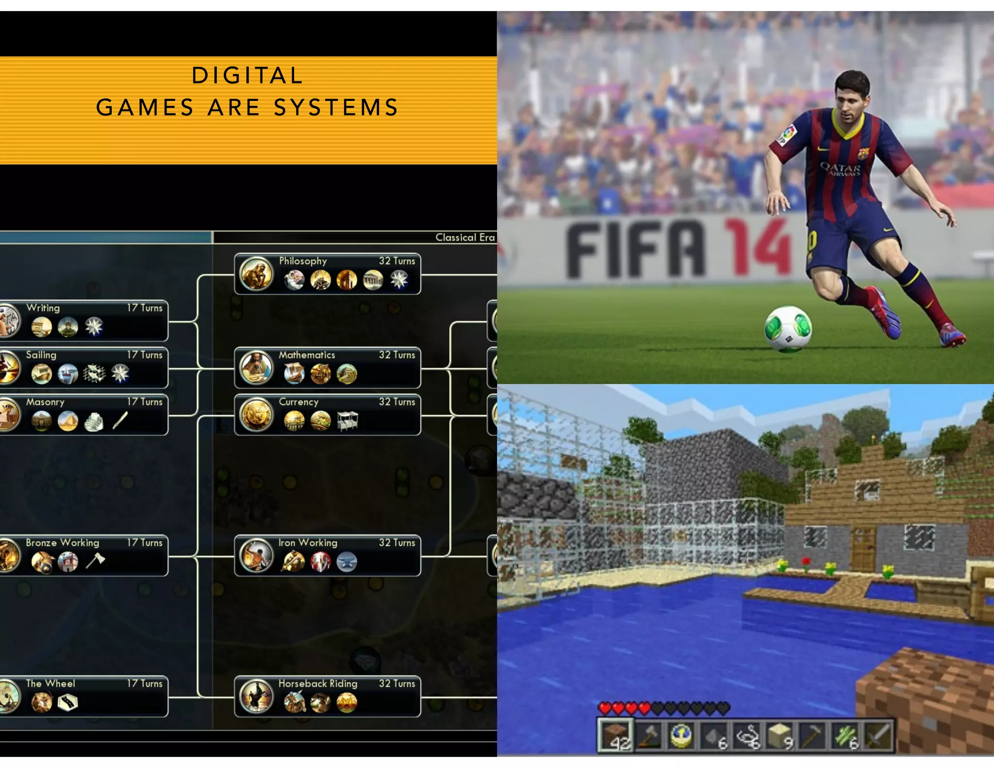 D I G I TA L
G A M E S A R E S Y S T E M S
 