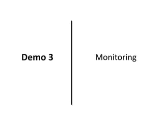 Demo 3 Monitoring 
 