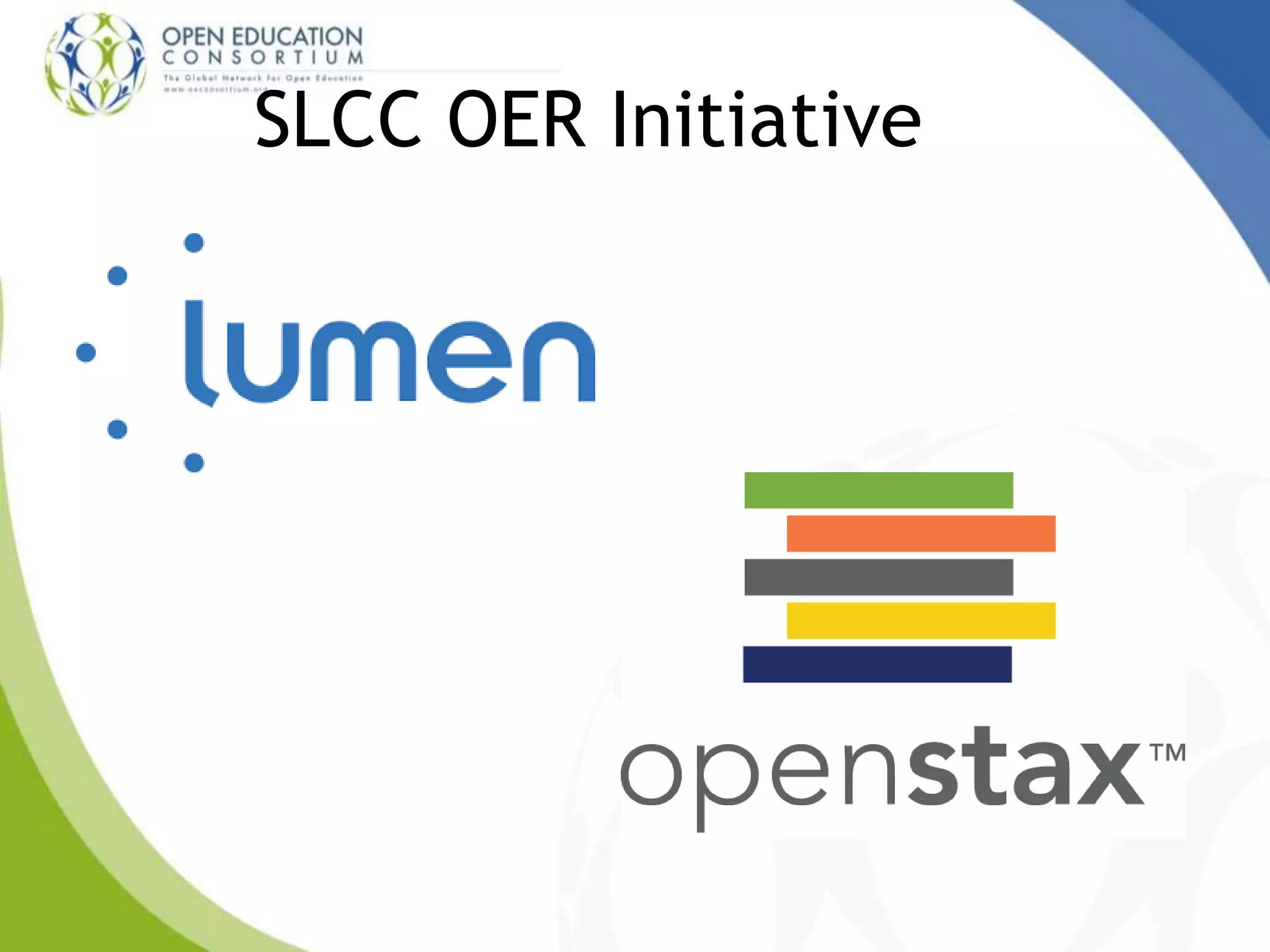 SLCC OER Initiative
 