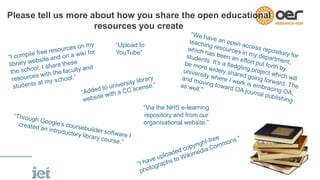 CCCOER Webinar: OER Research on Open Textbook adoption and Librarians