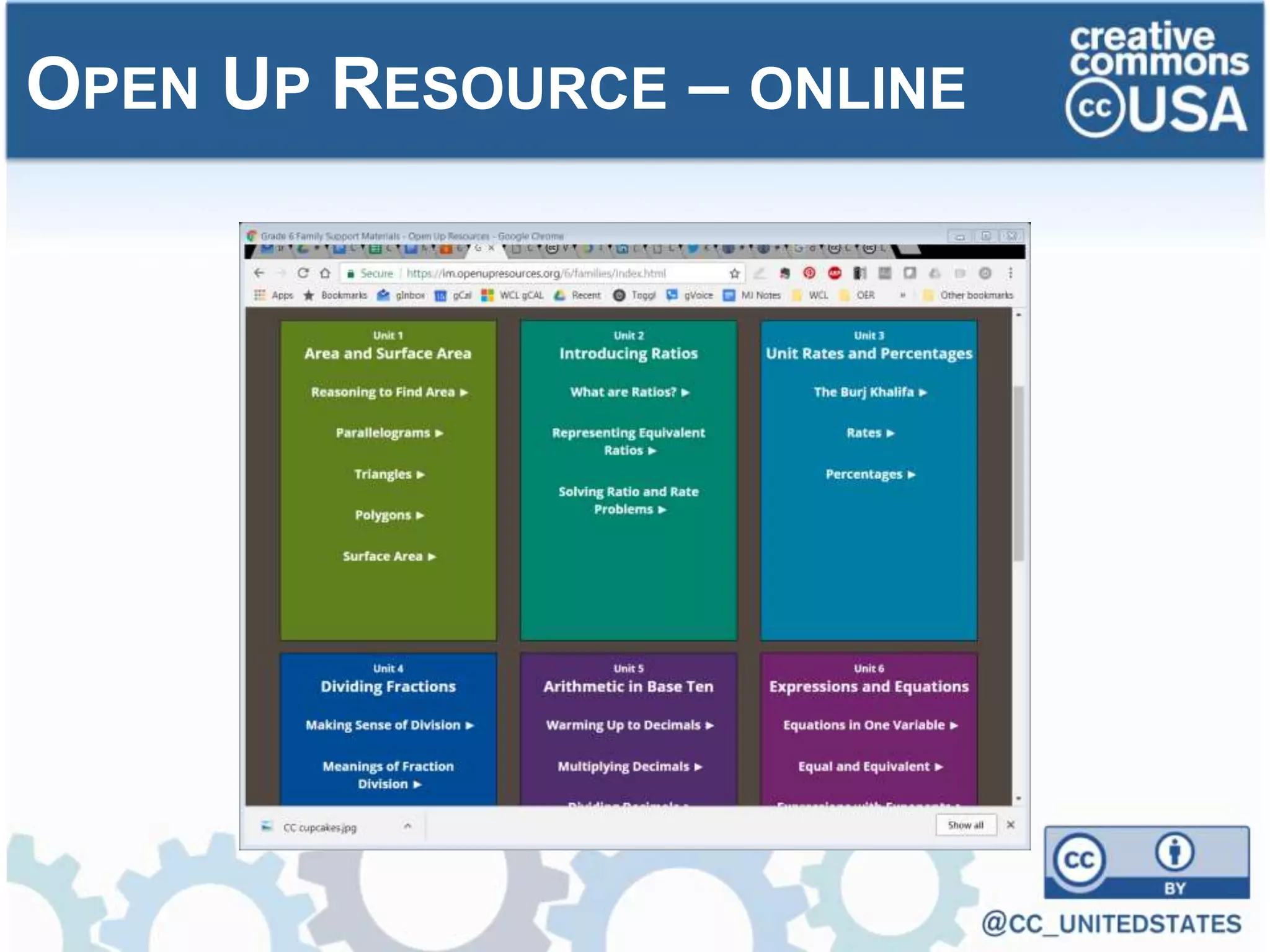 OPEN UP RESOURCE – ONLINE
 