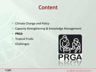 Climate Change and Capacity Strengthening Area