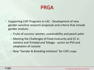 Climate Change and Capacity Strengthening Area