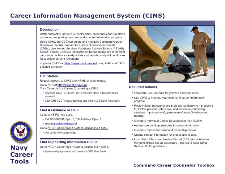 ccc tool box navy counselor procedures navy counselor