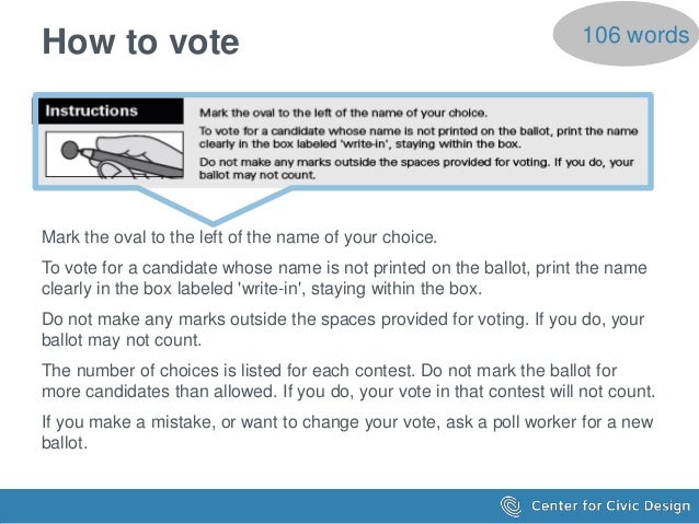 usability accessibility ballot design what lawmakers need to know how to make ballots on microsoft word