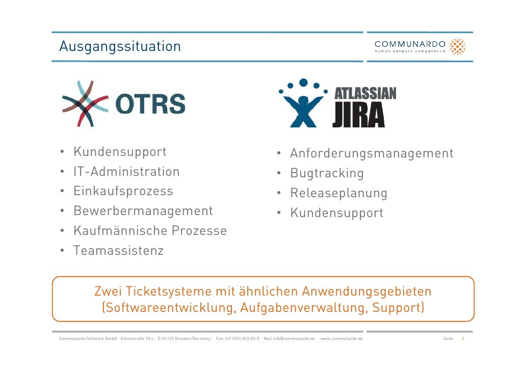otrs workflow ccd 2011 der umstieg otrs auf jira die etablierung otrs workflow ccd 2011 der umstieg otrs auf jira die etablierung