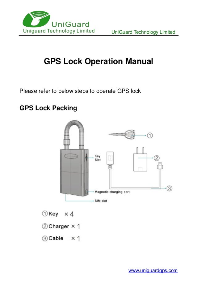 GPS Lock User Manual