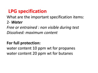LPG specifications for candidates | PDF