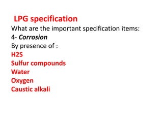 LPG specifications for candidates | PDF