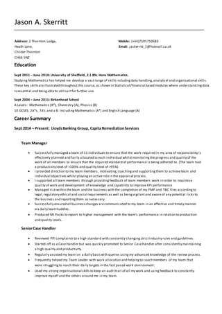 jason cv | DOCX