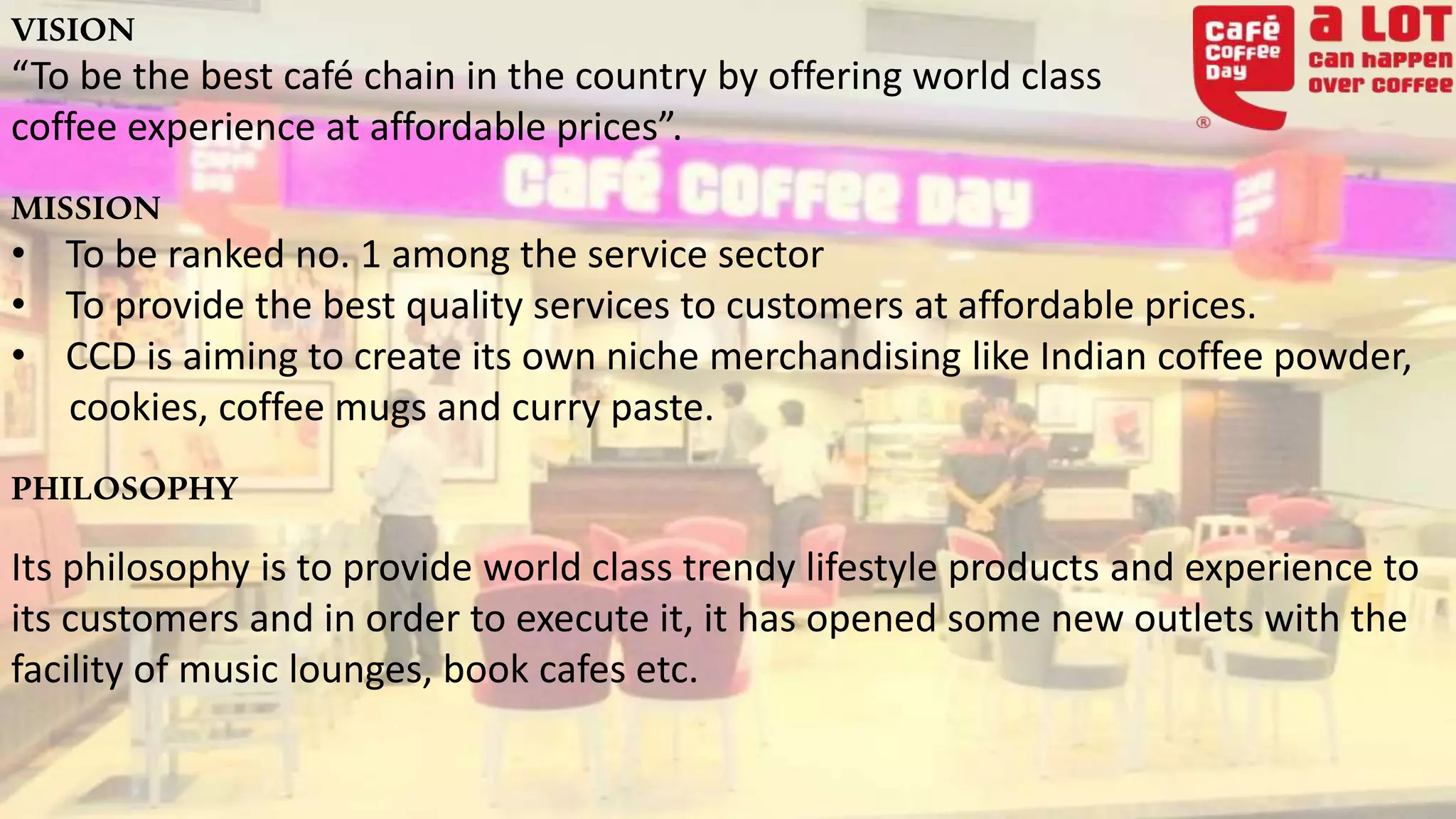 Cafe Coffee Day vs Starbucks in India PPT