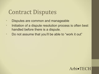 CCDC 2 Dispute Resolution | PPT