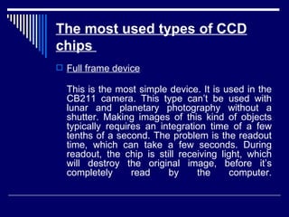CCD (Charge Coupled Device) | PPT