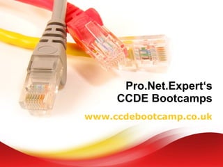 Pro.Net.Expert‘s CCDE Bootcamps www.ccdebootcamp.co.uk 