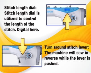 Industrial Sewing Machine Parts and Their Functions | PDF