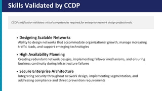 CCDP Certification Overview, Exam Structure and Requirements | PDF