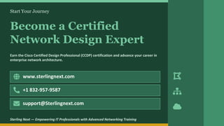 Complete Roadmap to Become a CCDP Network Design Engineer ...